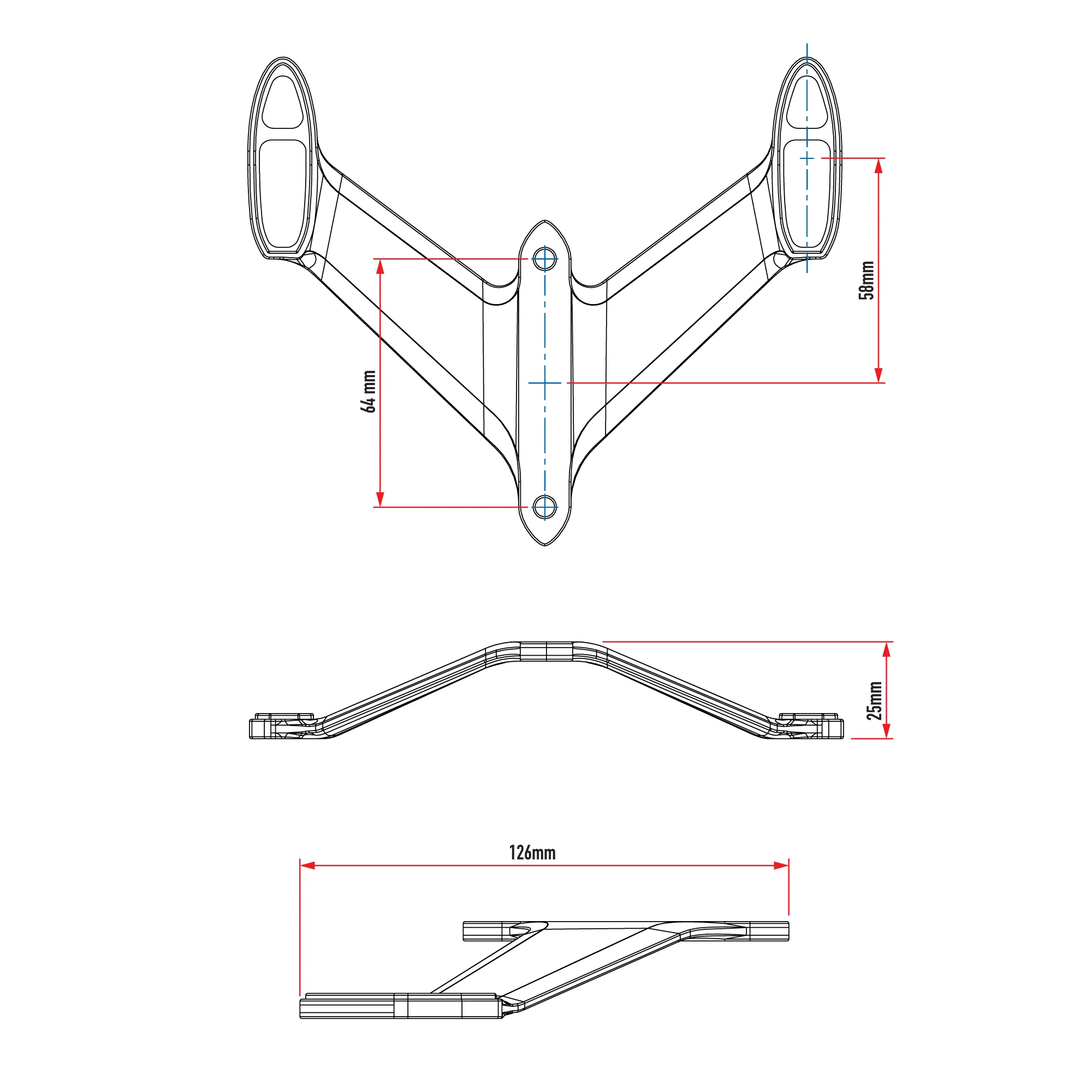 A3A High Riser Kit mit BTA-Brücke – Bild 5