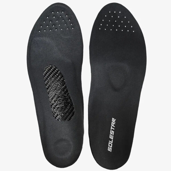 Semelles de cyclisme Solestar BLK